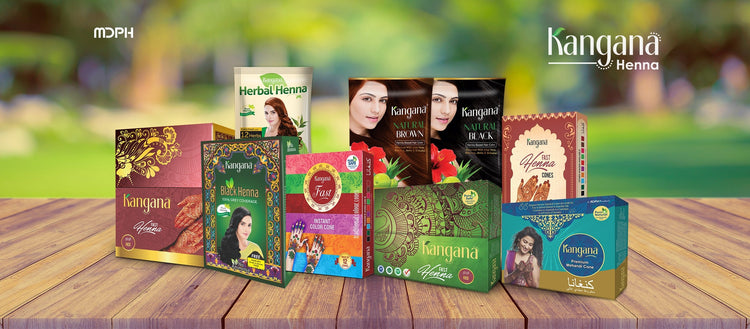 Kangana Henna Cones and Powders