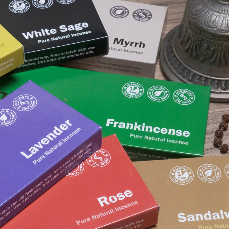 Natural Choice - Low Smoke Premium Natural Incense Sticks Collection