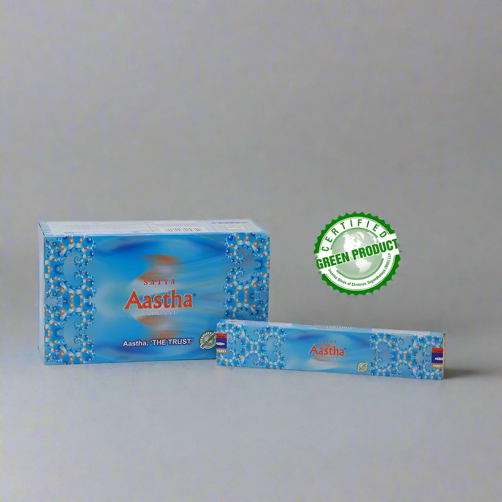 Satya Aastha, 'the trust' Incense Sticks 15 gms (Best Indian Incense Sticks)