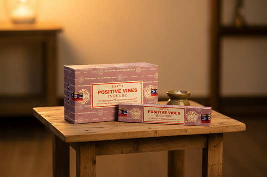 Satya Positive Vibes Incense Sticks 15 gms (Best Indian Incense Sticks)