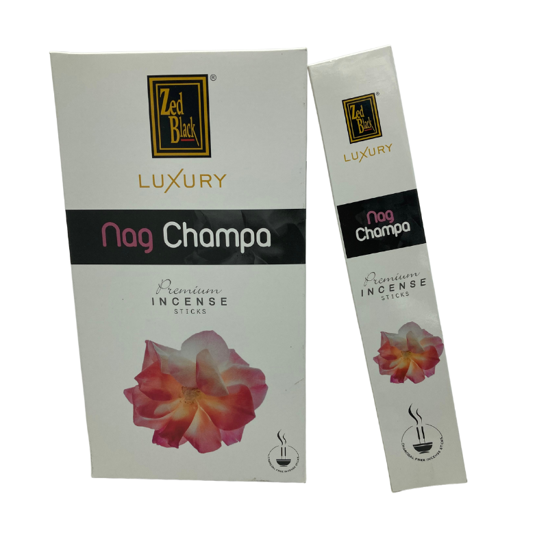 Zed Black Luxury Nagchampa Incense Sticks