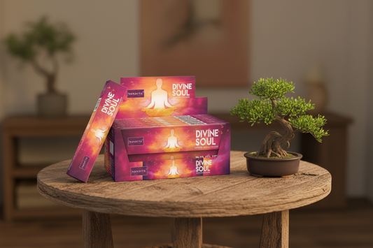 Nandita Esoteric Series Divine Soul Incense Sticks - Box of 12 (180 gms)