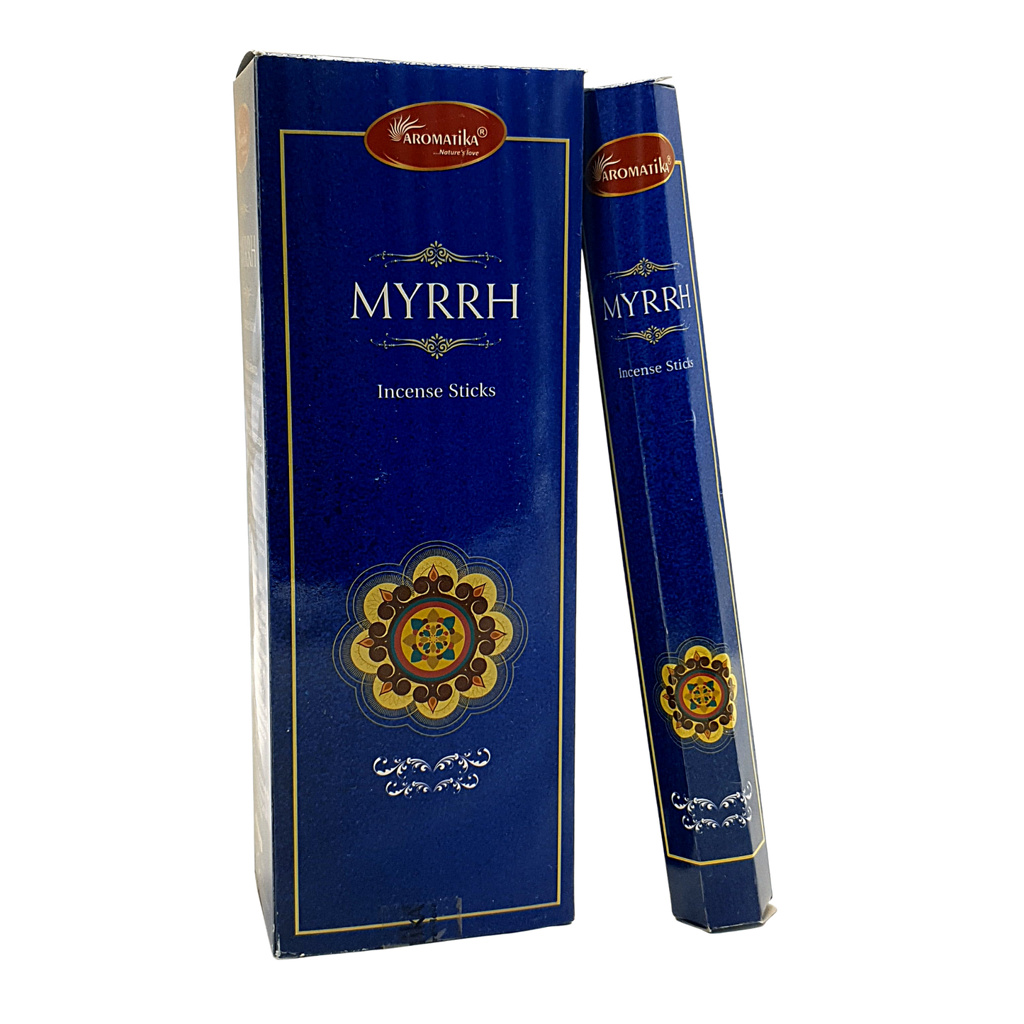 Aromatika Hexa Incense Stick Myrrh - Pack of 6 (approx. 217 gms)