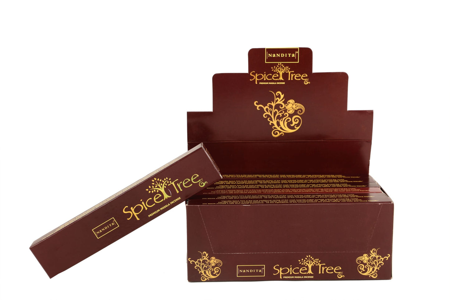 Nandita Premium Series Spice Tree Incense Sticks  - Box of 12 (180 gms)