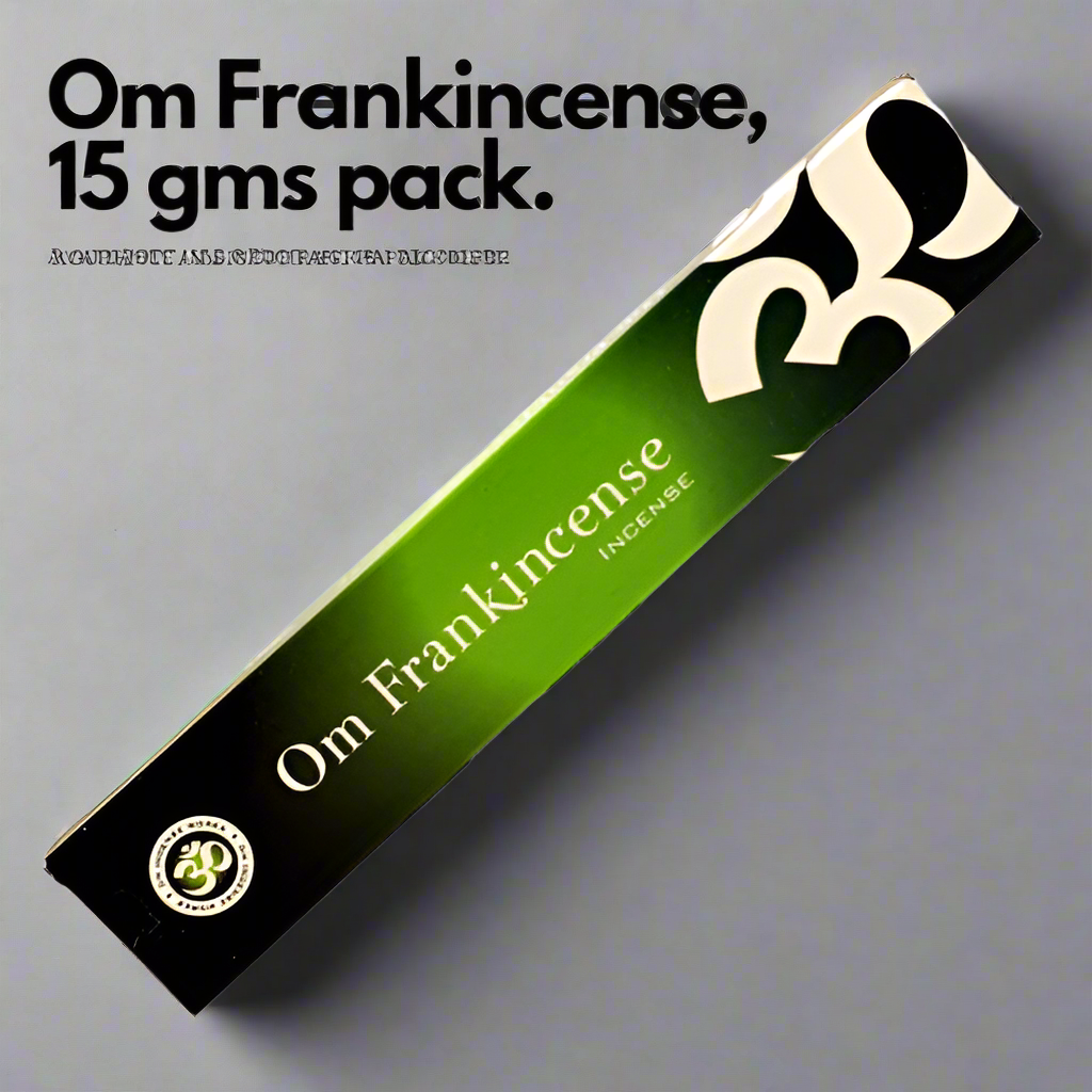 OM Frankincense Incense Sticks 15g (Natural Incense Sticks)