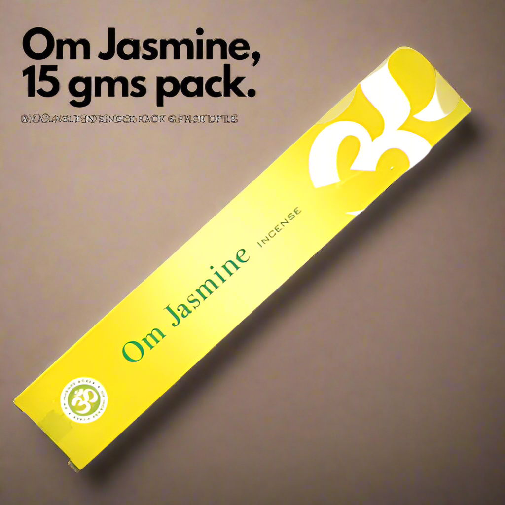 OM Jasmine Incense Sticks 15g (Natural Incense Sticks)