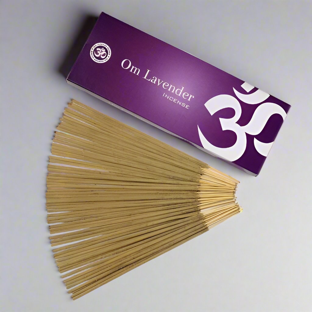 OM Lavender Incense Sticks 100g (Natural Incense Sticks)