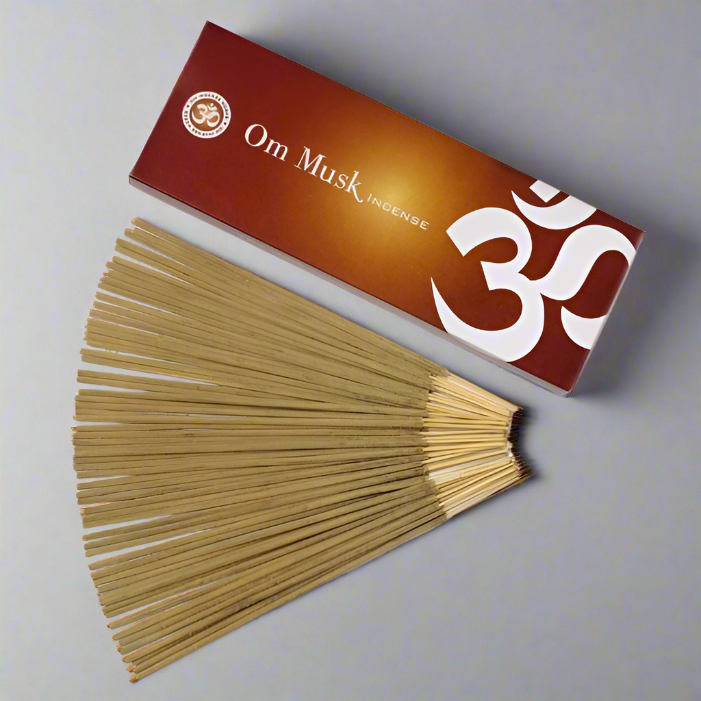 OM Musk Incense Sticks 100g (Natural Incense Sticks)