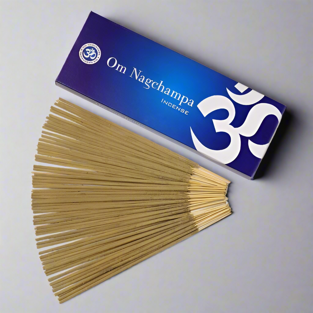 OM Nagchampa Incense Sticks 100g (Natural Incense Sticks)