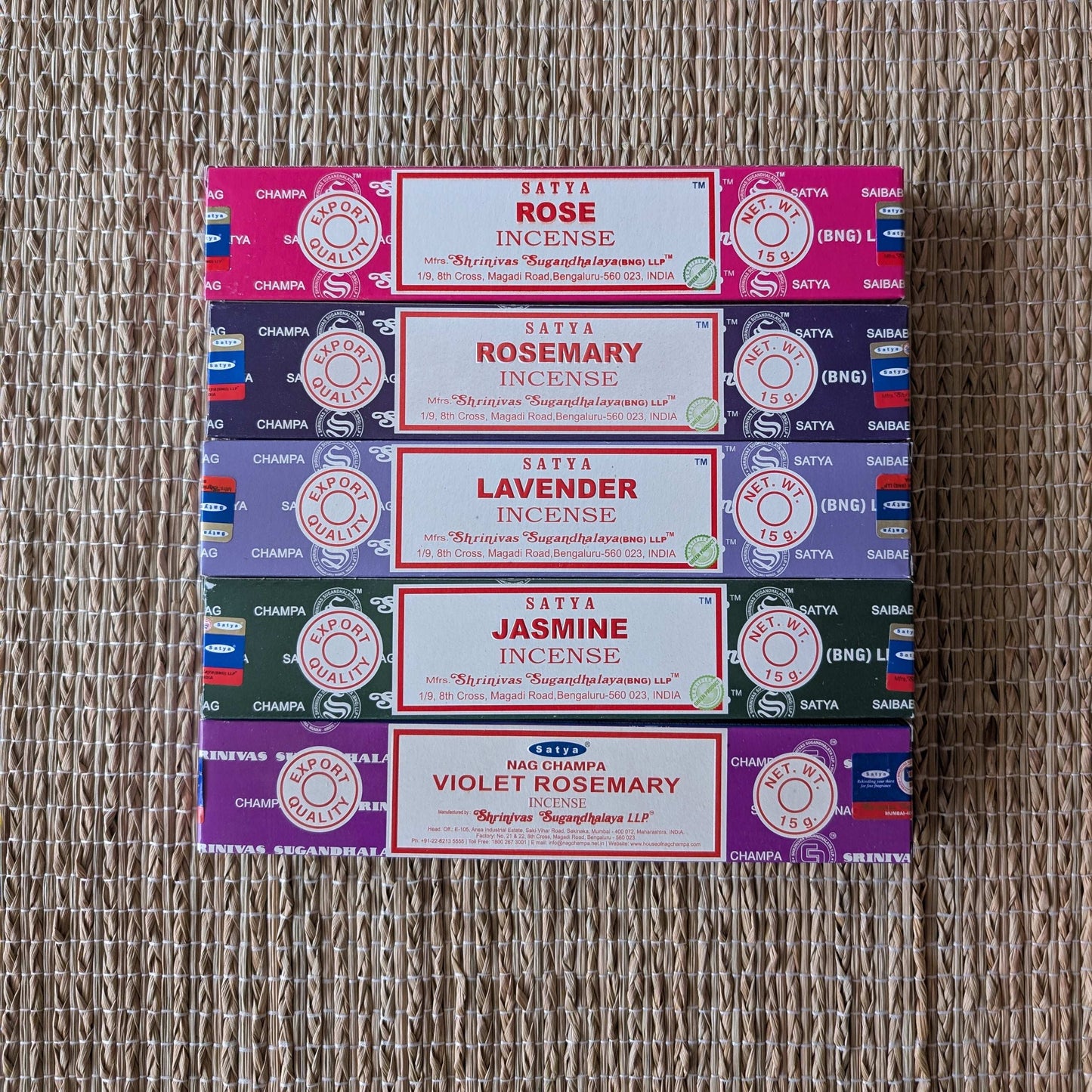 Satya Incense Floral Bliss Bundle