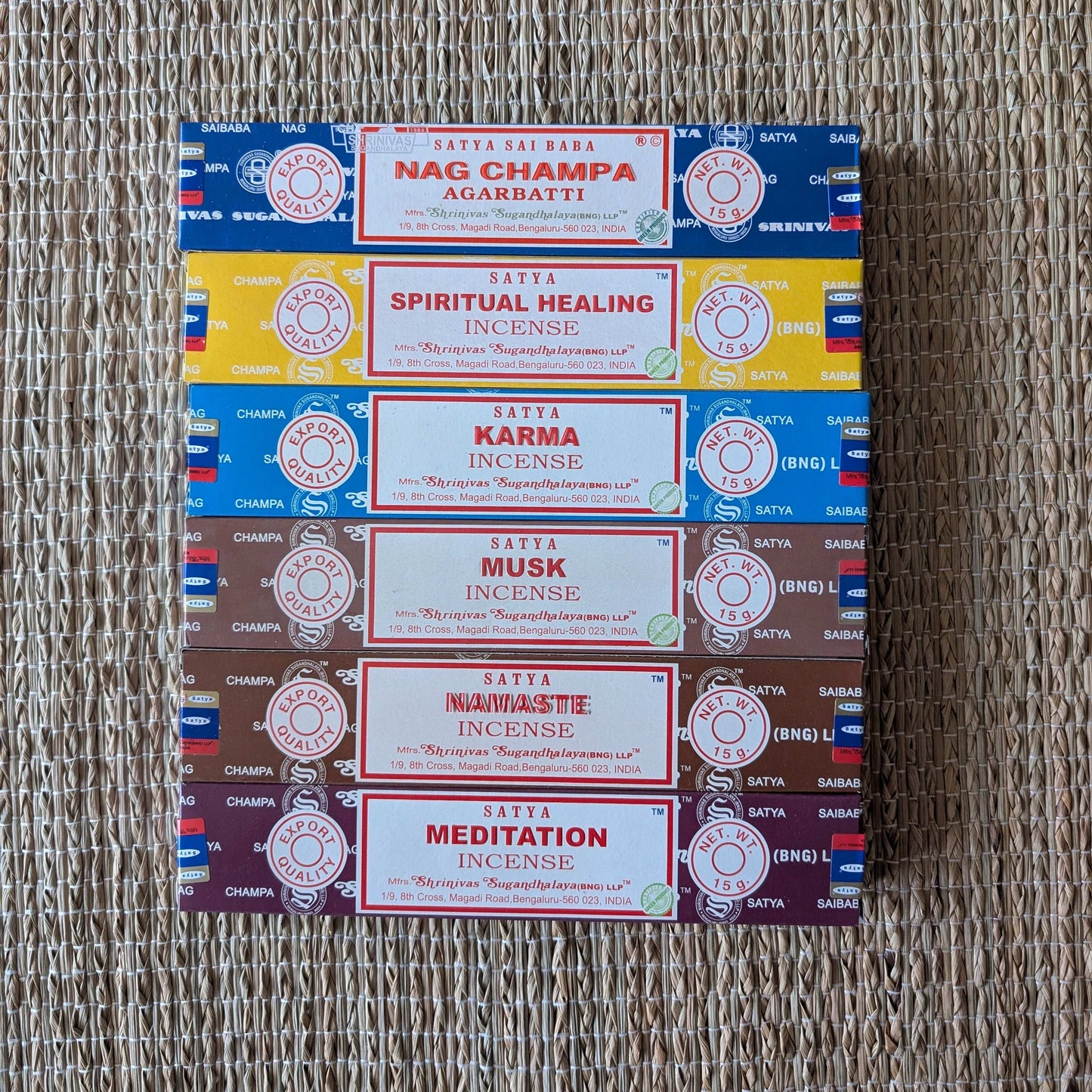 Satya Incense Spiritual Bundle