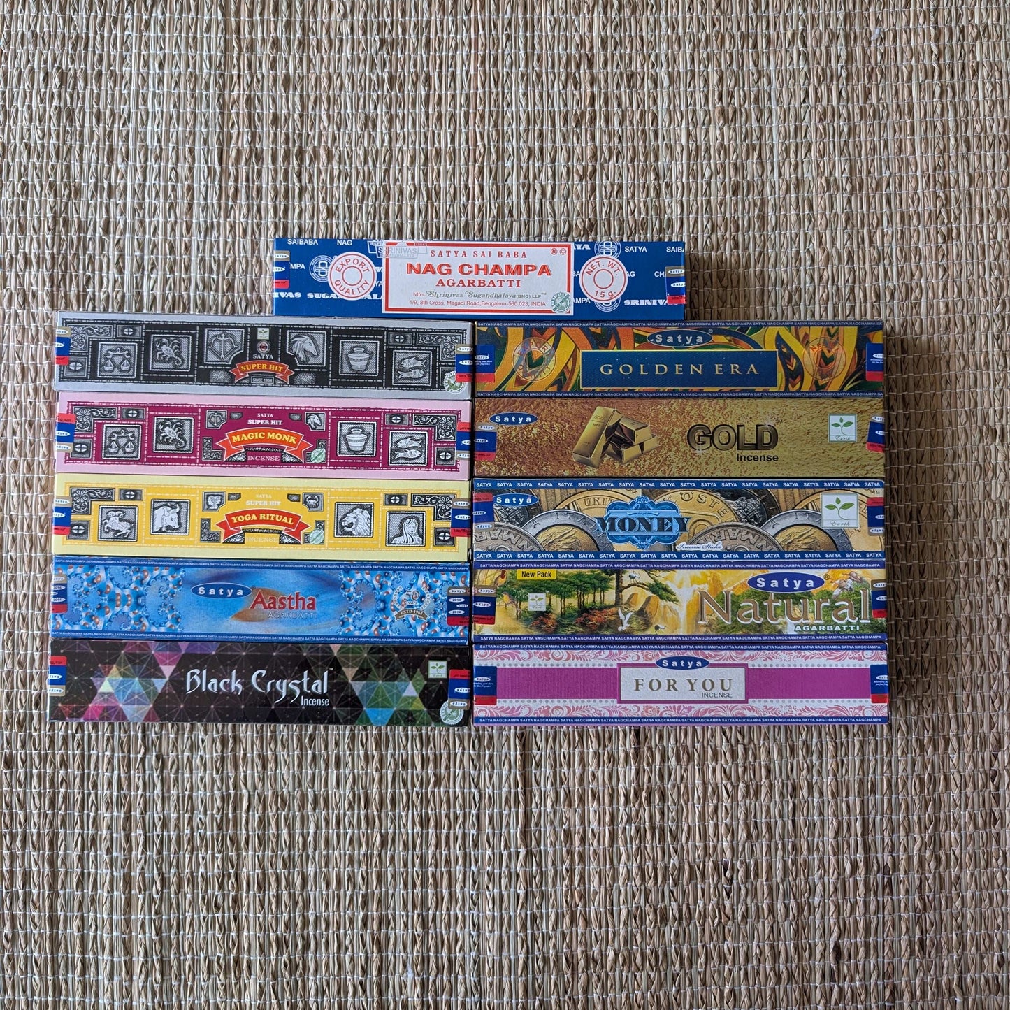 Satya Incense Unique Blends Bundle