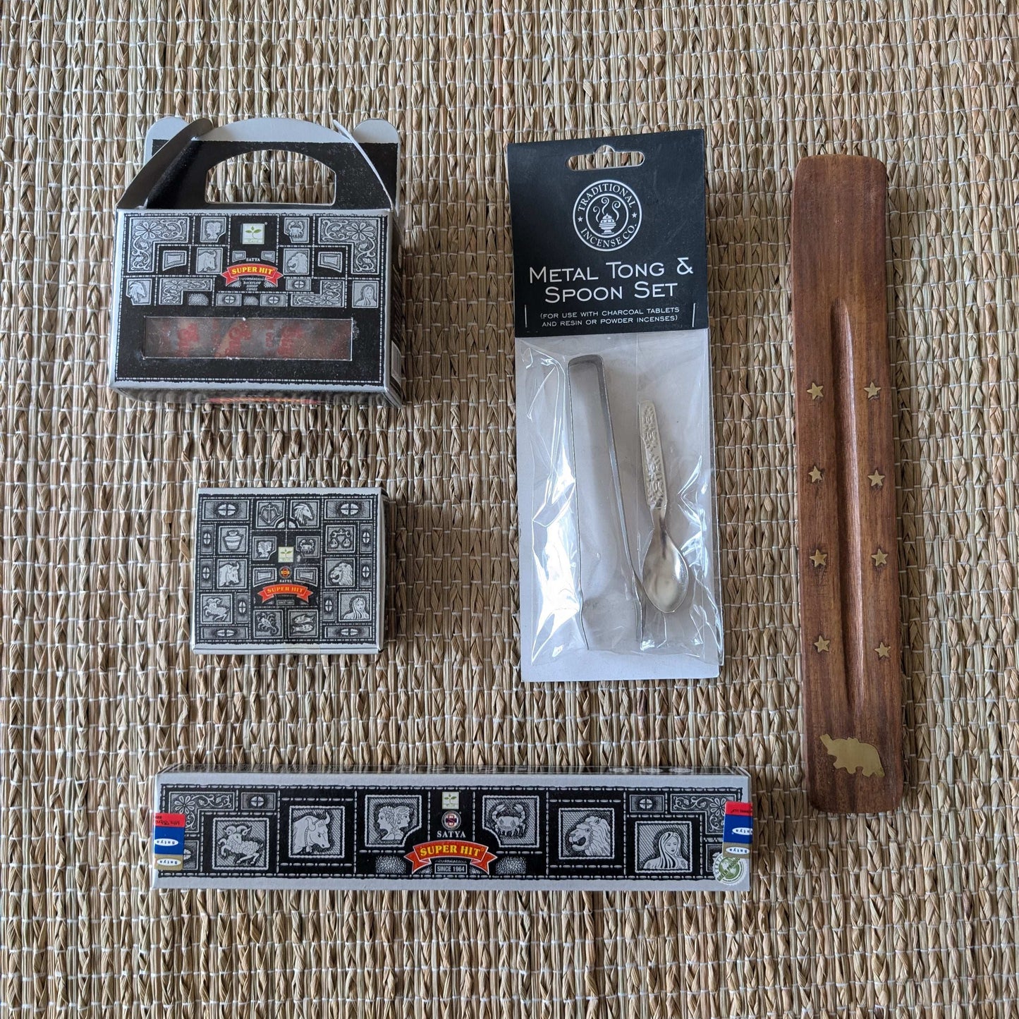 Satya Super Hit Incense and Dhoop Cones Bundle