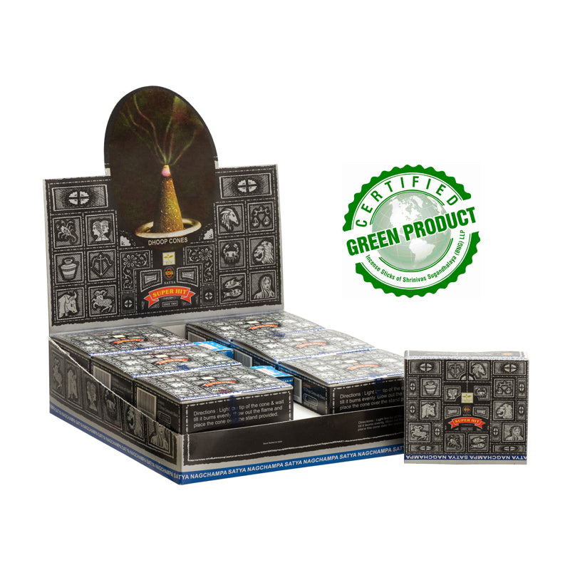 Satya Super Hit Incense Dhoop Cones