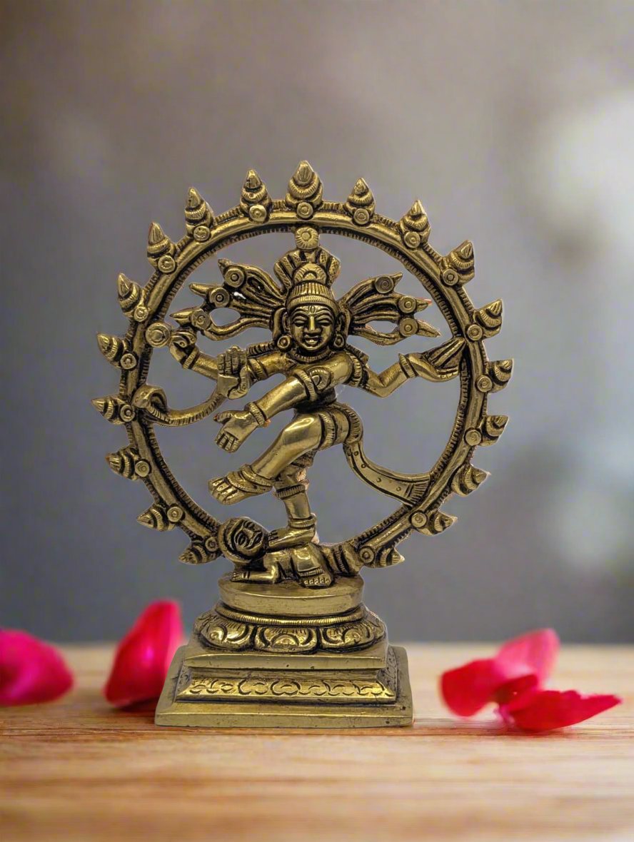 Natraj Brass Idol (Approx. 630 gms)