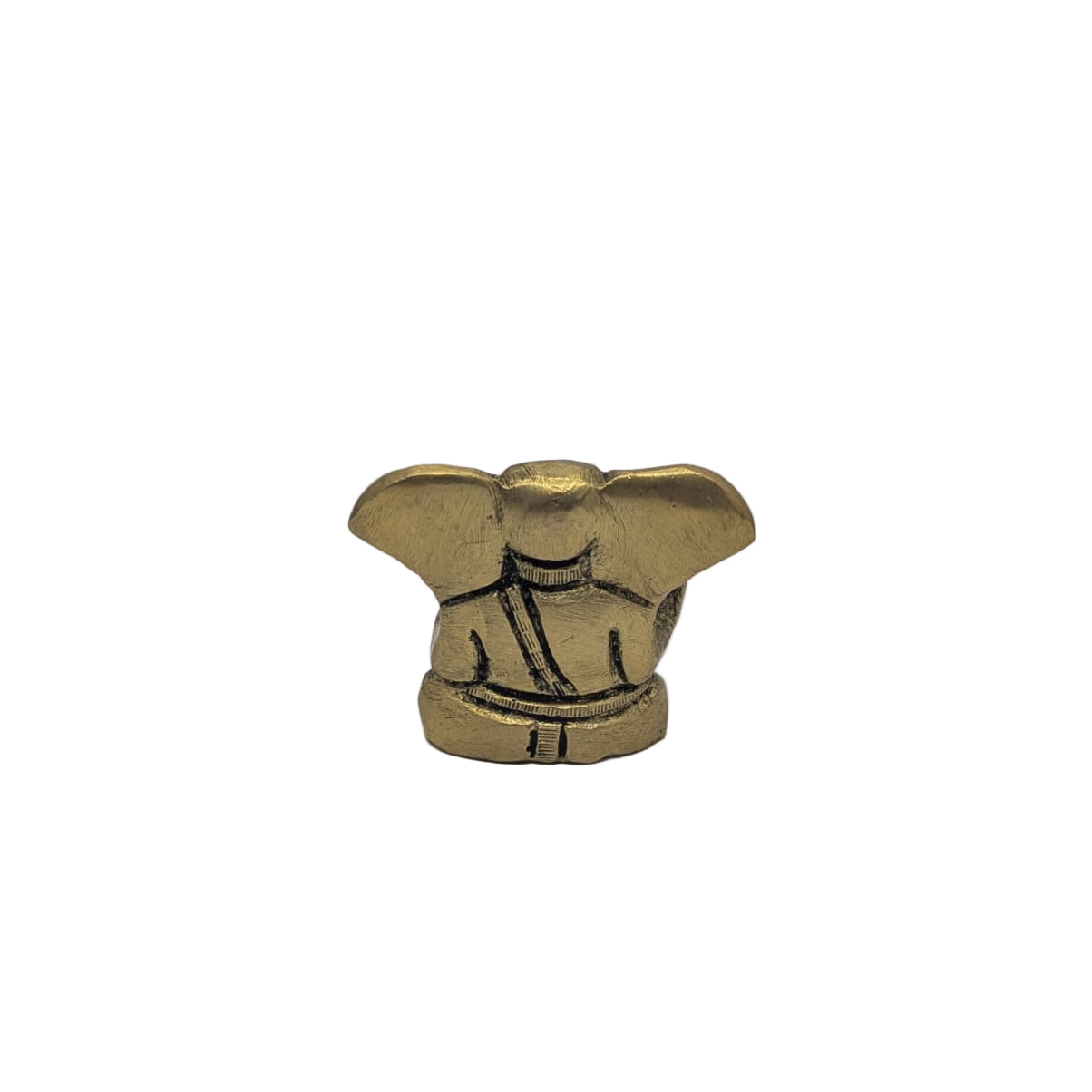 Kan Ganesh Brass Idol (Approx. 97 gms)