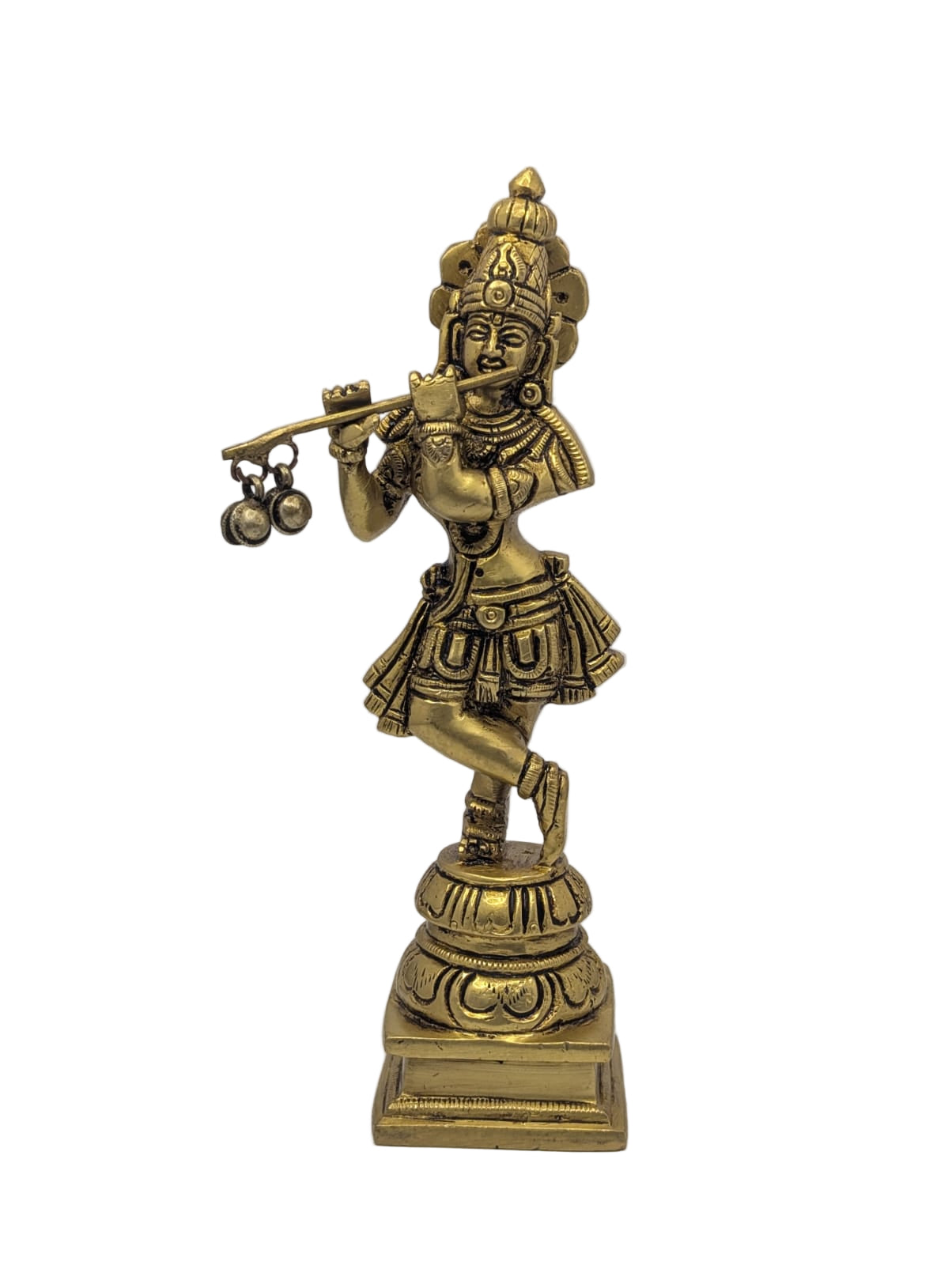 Krishna Brass Idol T8 (Approx. 515 gms)