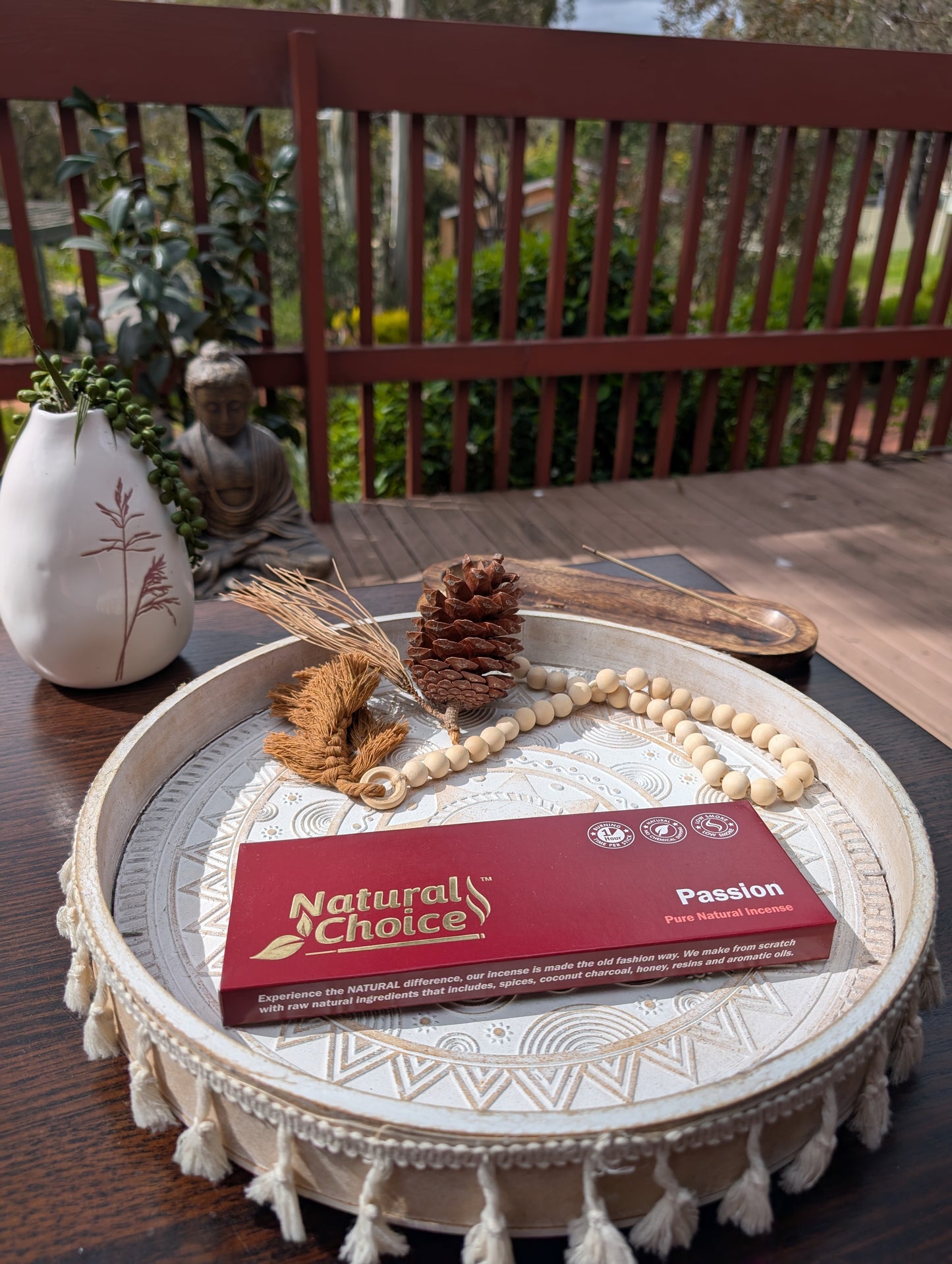 Natural Choice Passion Incense Sticks 100 gms - Premium Natural Incense Sticks