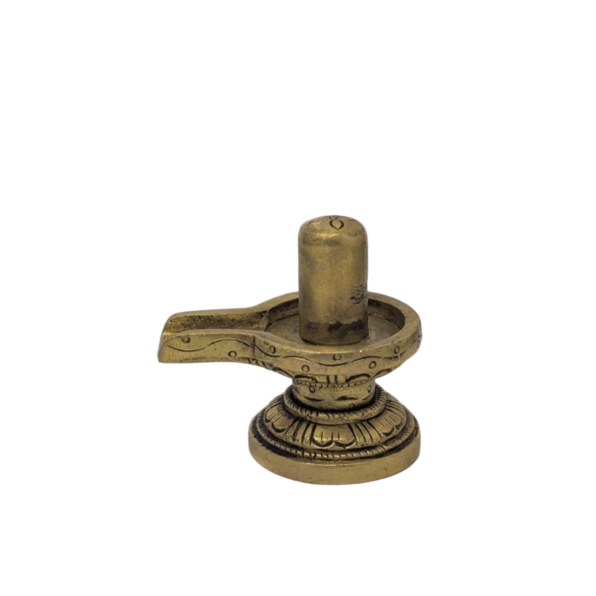 Shiva Ling Brass Idol T3 (Approx. 180 gms)