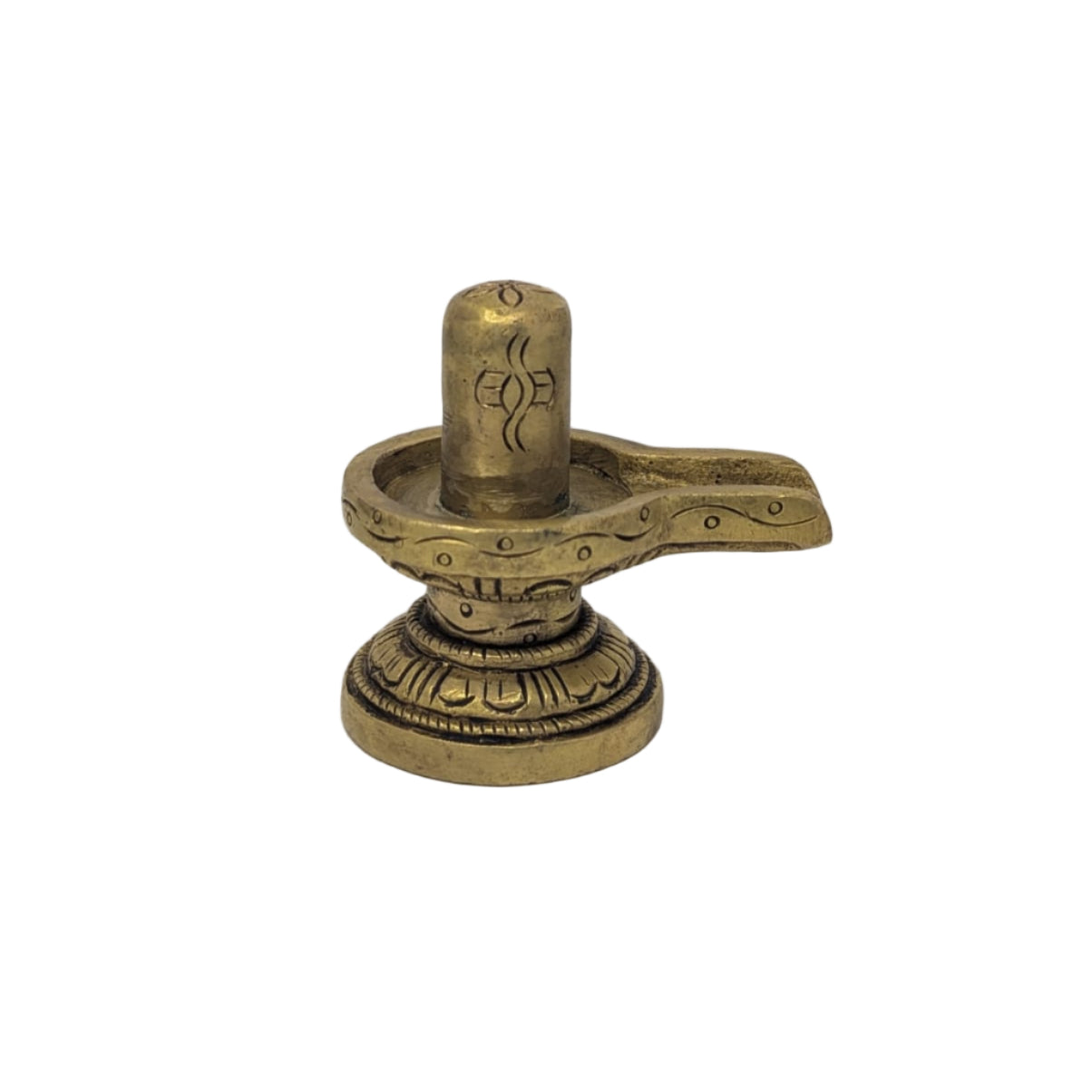 Shiva Ling Brass Idol T3 (Approx. 180 gms)