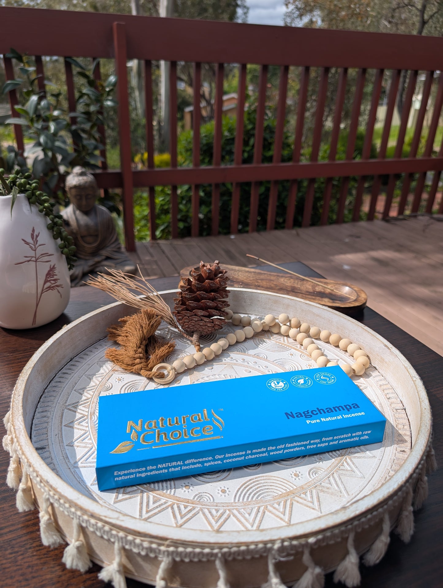 Natural Choice Nagchampa Incense Sticks 100 gms - Premium Natural Incense Sticks
