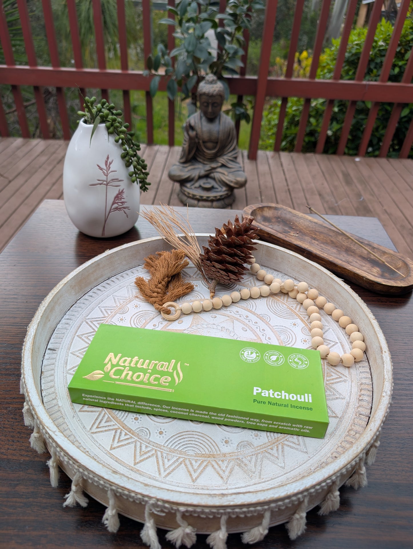 Natural Choice Patchouli Incense Sticks 100 gms - Premium Natural Incense Sticks