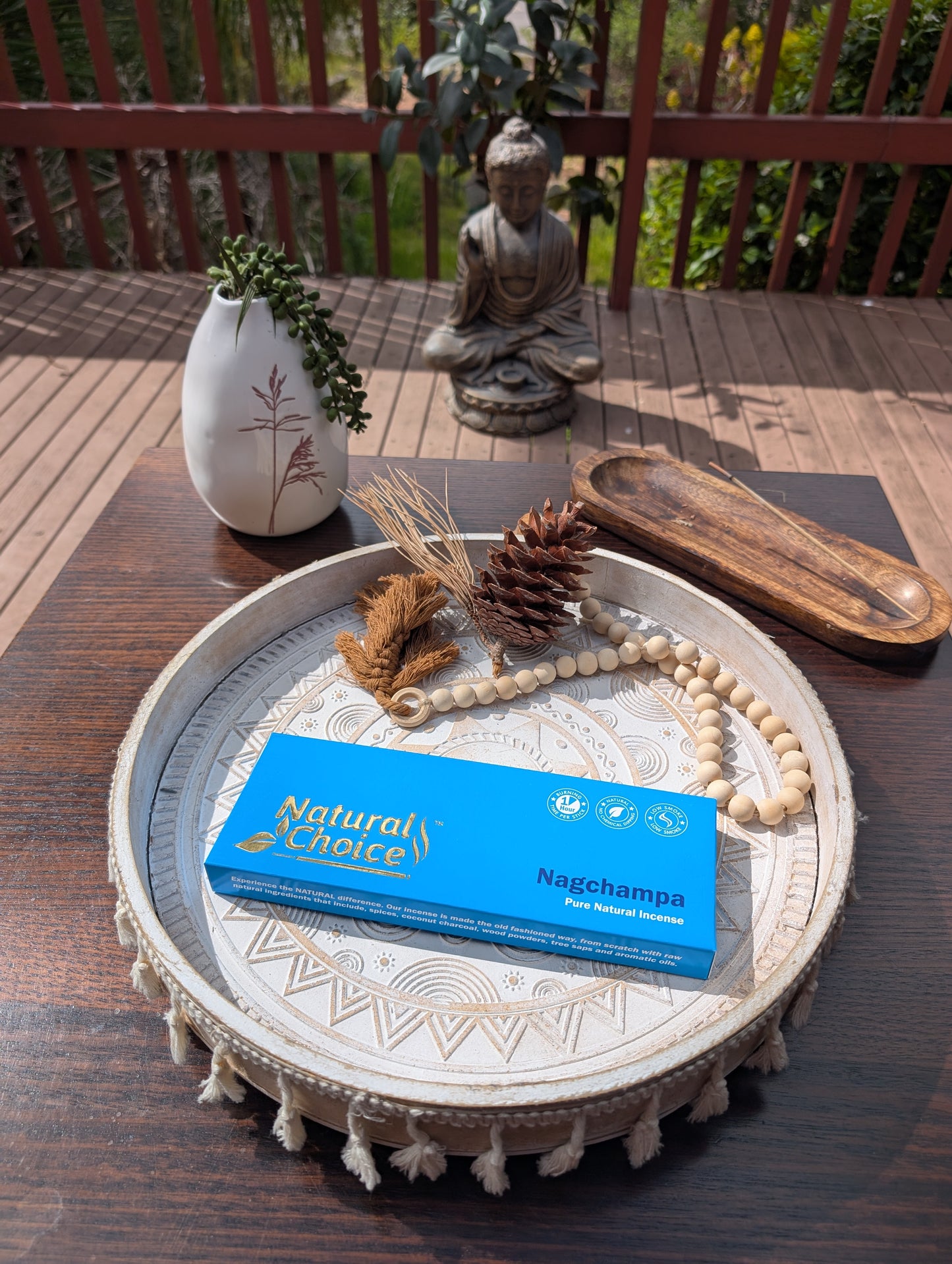 Natural Choice Nagchampa Incense Sticks 100 gms - Premium Natural Incense Sticks