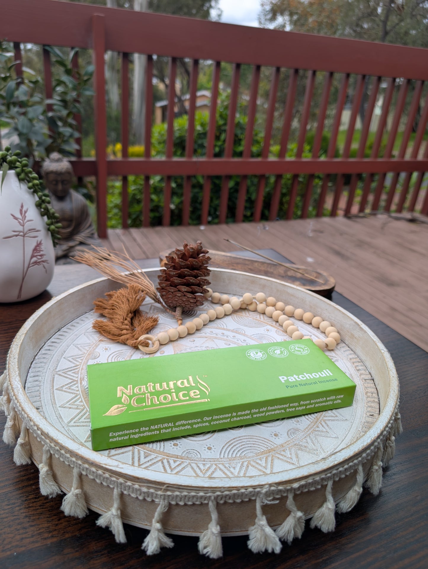 Natural Choice Patchouli Incense Sticks 100 gms - Premium Natural Incense Sticks