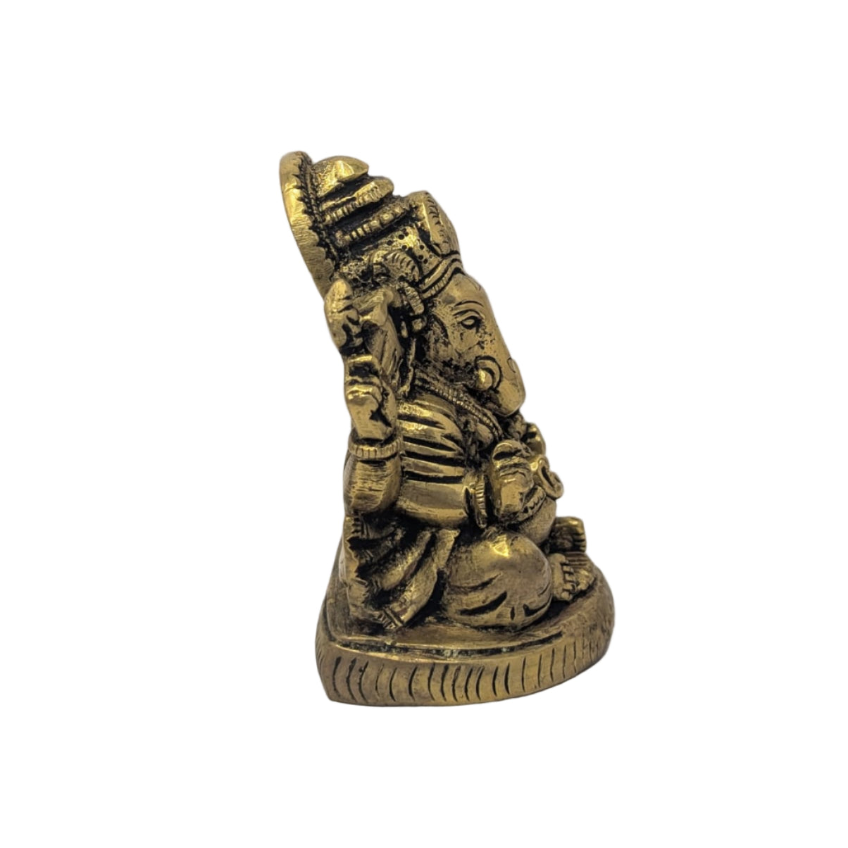 Petu Ganesh Brass Idol T8 (Approx. 590 gms)