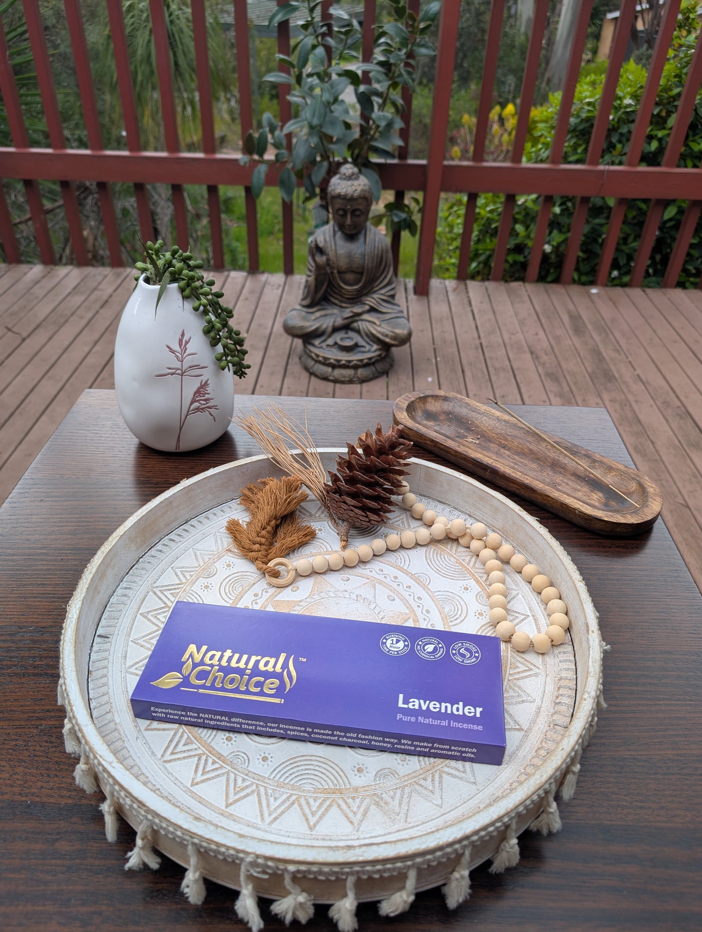 Natural Choice Lavender Incense Sticks 100 gms - Premium Natural Incense Sticks