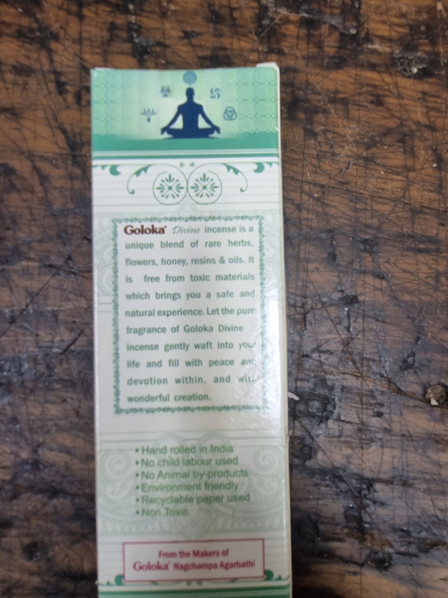Goloka Divine 15gm World of Incense New Age Products Incense Sticks