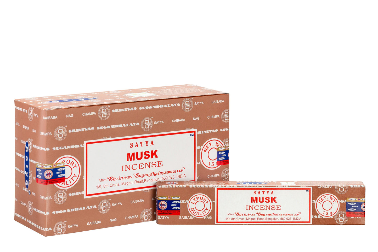 SATYA MUSK INCENSE 15 g World of Incense Australia New Age Products Incense Sticks