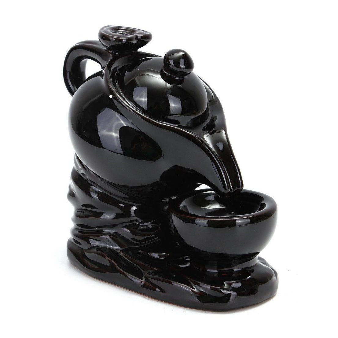 Back Flow Incense Burner- Tea Pot (TP01)-FREE -10 Cones Aromatika Natural Incense Cones included World of Incense Australia New Age Products Incense Sticks