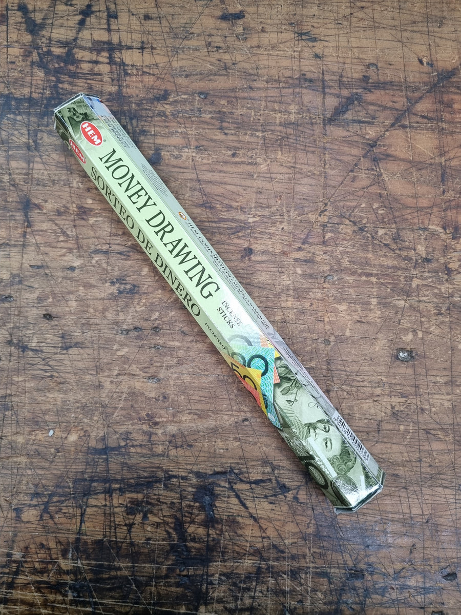 Hem Hexagonal Money Drawing 20 Sticks World of Incense