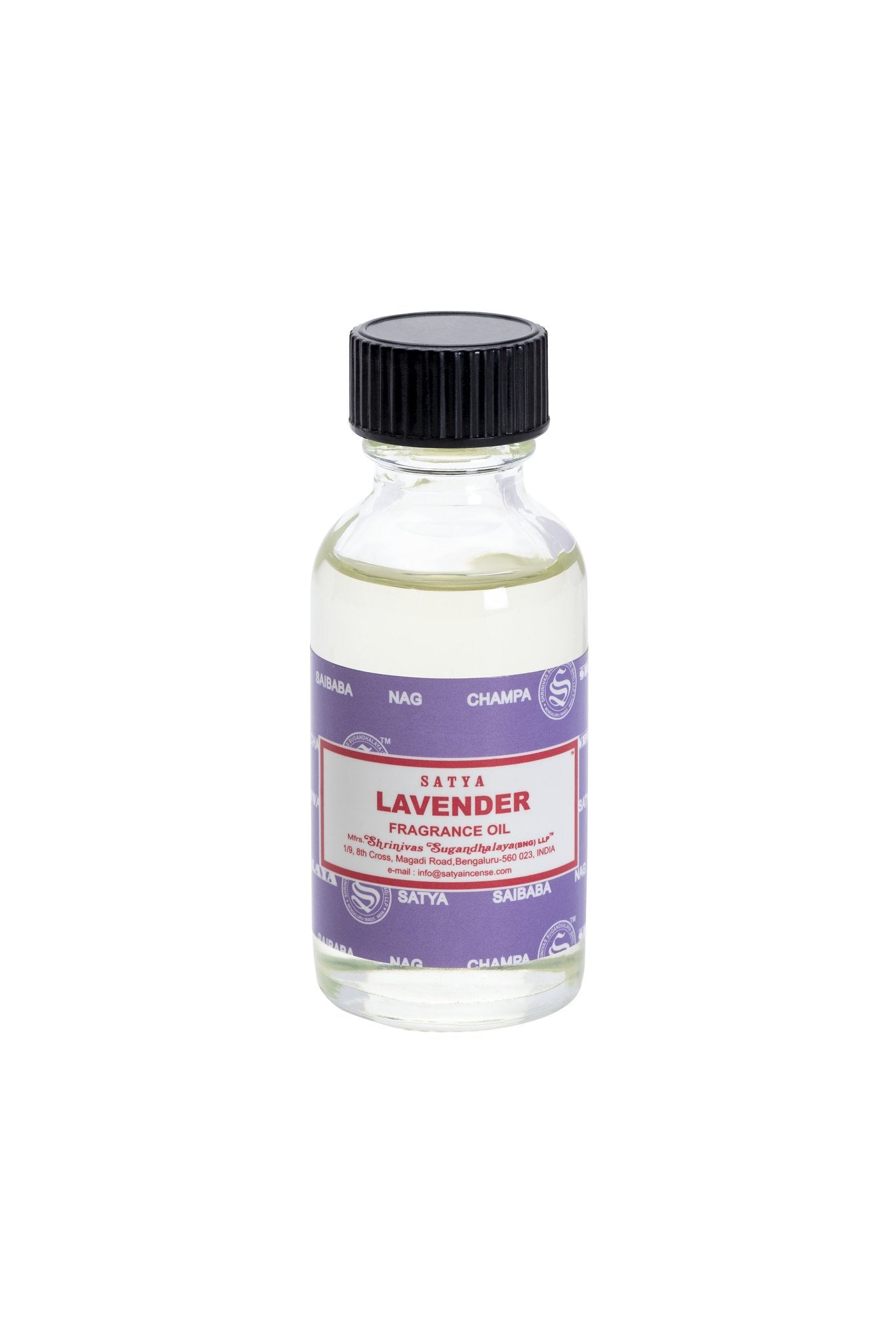 Satya Lavender Fragrance Oil 30ml World of Incense Australia New Age Products Incense Sticks