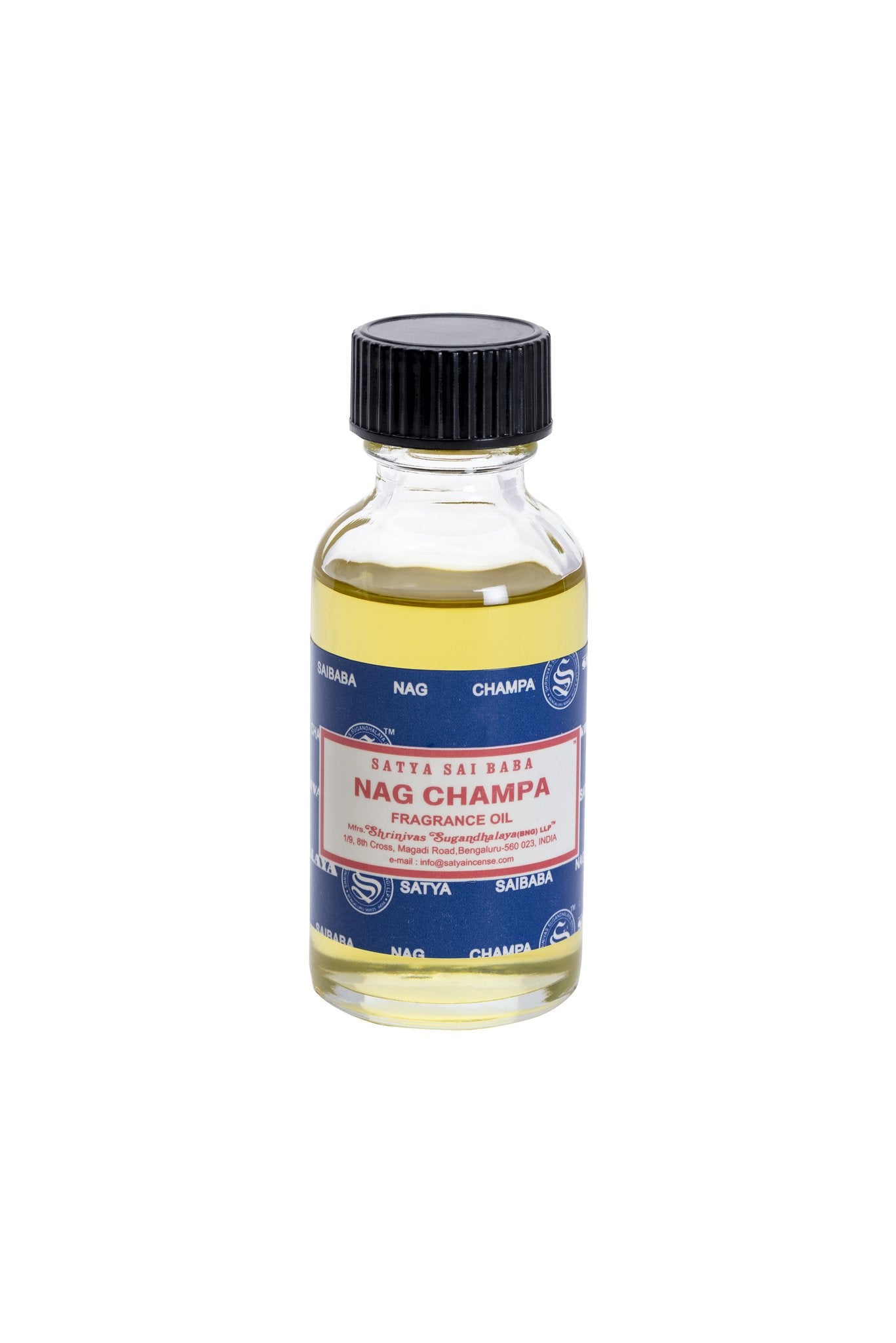 Satya Sai Baba Nagchampa Fragrance Oil 30ml World of Incense Australia New Age Products Incense Sticks