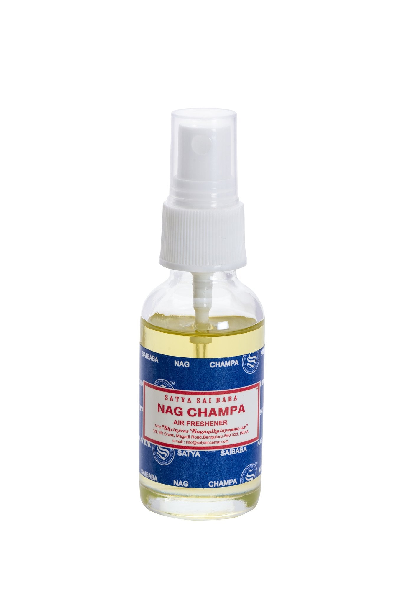 Satya Sai Baba Nagchampa Air Freshener 30ml World of Incense Australia New Age Products Incense Sticks