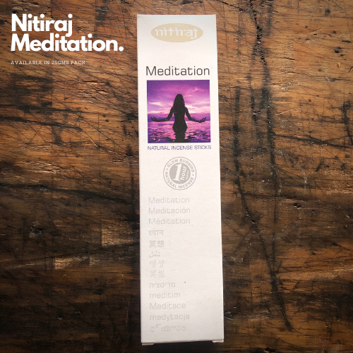 Nitiraj Incense Meditation Natural Incense Sticks 25g