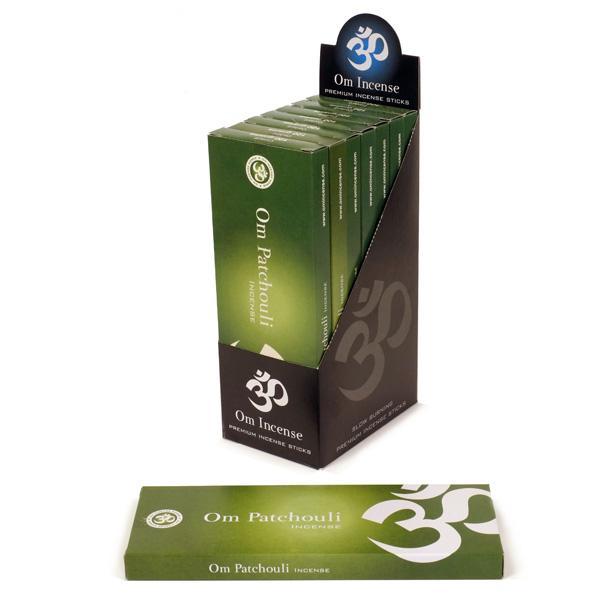 OM Patchouli Incense Sticks 100g (Natural Incense Sticks)