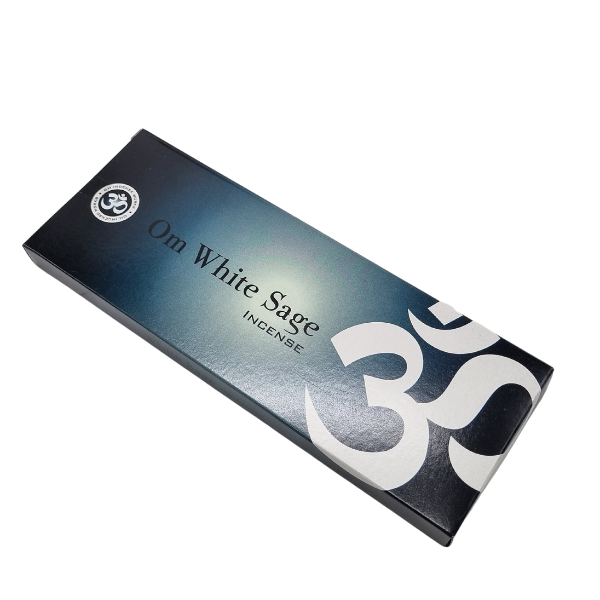 OM White Sage Incense Sticks 100g (Natural Incense Sticks)