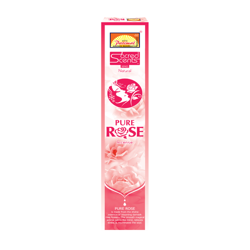 Parimal Sacred Scent- Pure Rose Natural Incense 15 gm World of Incense Australia New Age Products Incense Sticks