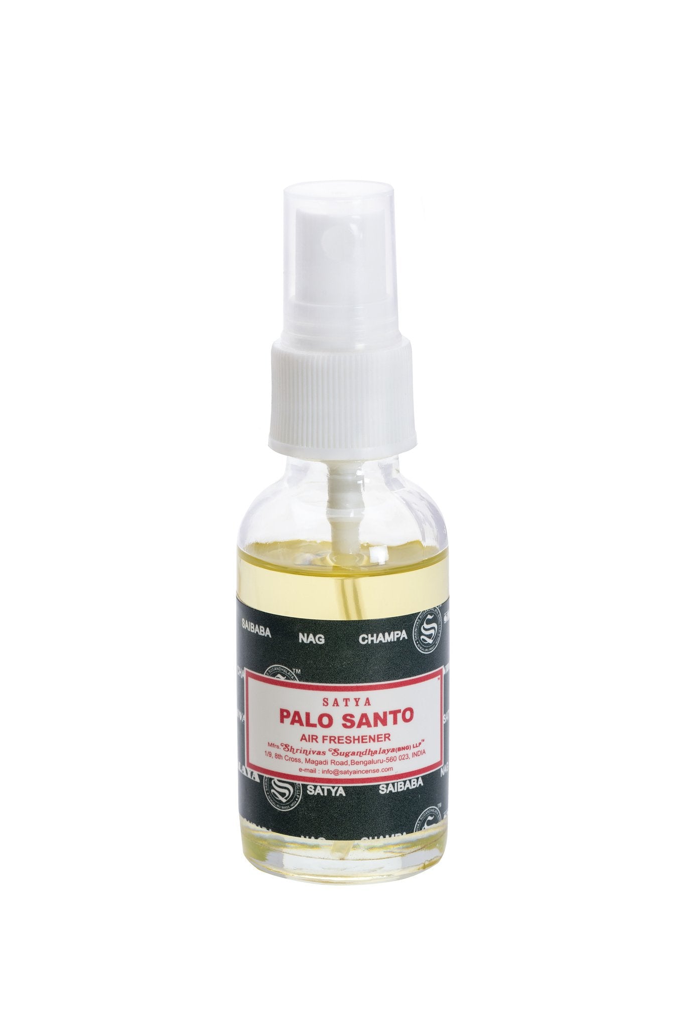Satya Palo Santo Air Freshener 30ml World of Incense Australia New Age Products Incense Sticks