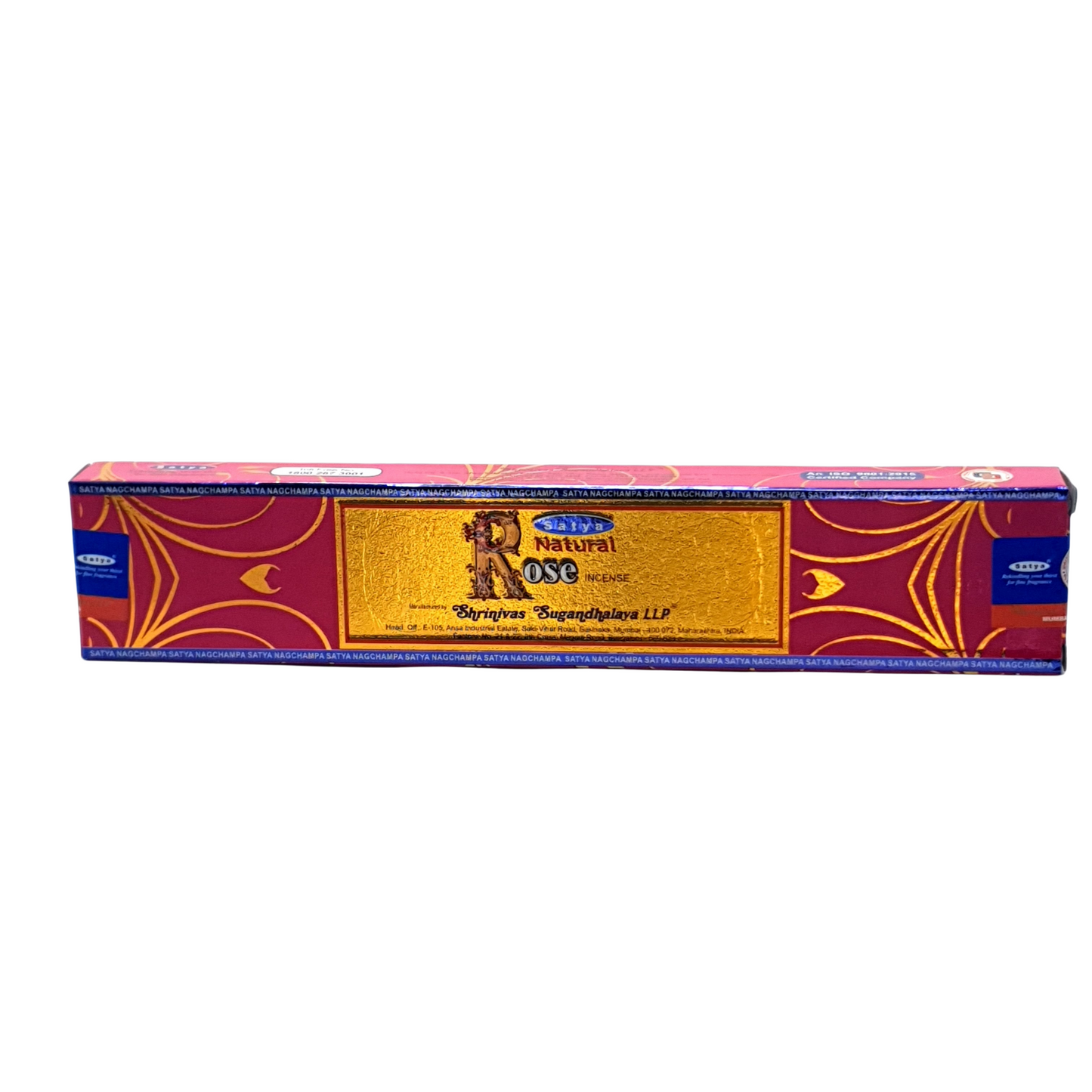 Satya Natural Rose Incense Sticks 15 gms (Best Indian Incense Sticks)