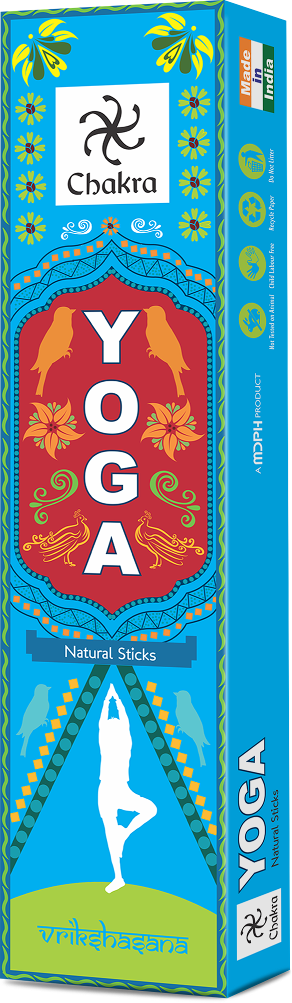 ZED BLACK CHAKRA YOGA -Assorted Pack of 12 Fragrance World of Incense Australia New Age Products Incense Sticks