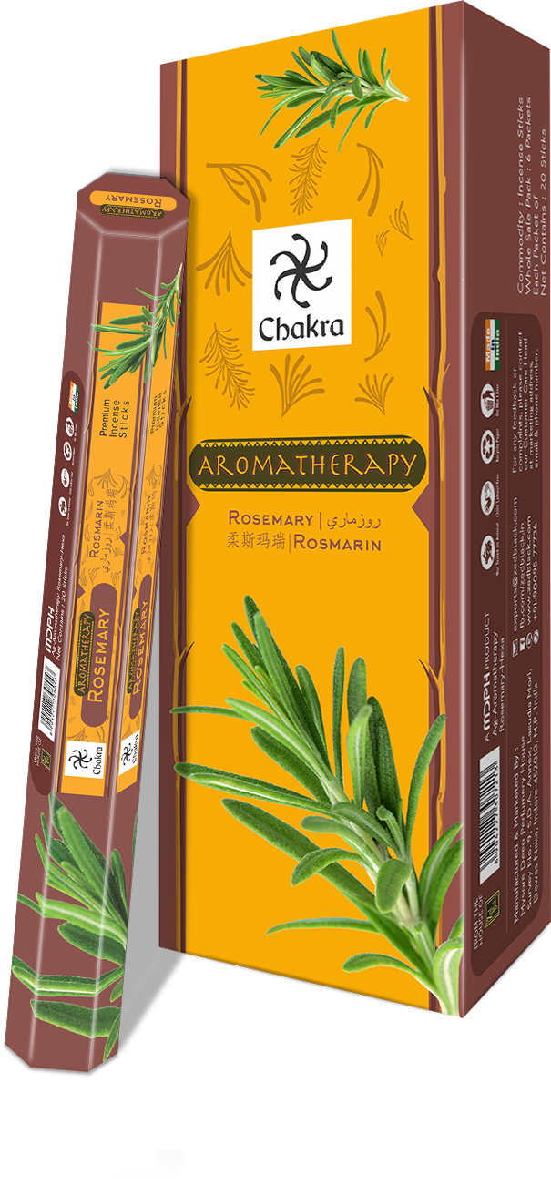 Zed Black Chakra Aromatheraphy- Rosemary World of Incense Australia New Age Products Incense Sticks