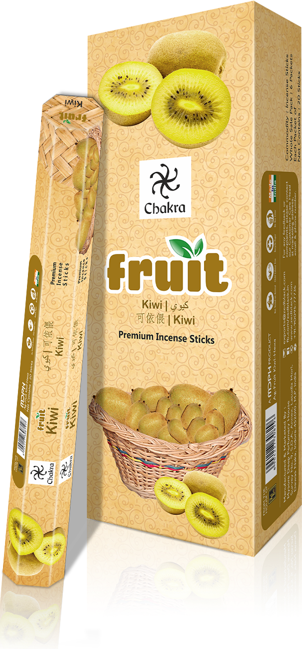 Zed Black Chakra Fruit- Kiwi World of Incense Australia New Age Products Incense Sticks