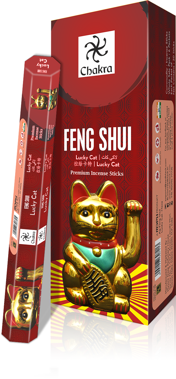 Zed Black Chakra Feng Shui- Lucky Cat World of Incense Australia New Age Products Incense Sticks
