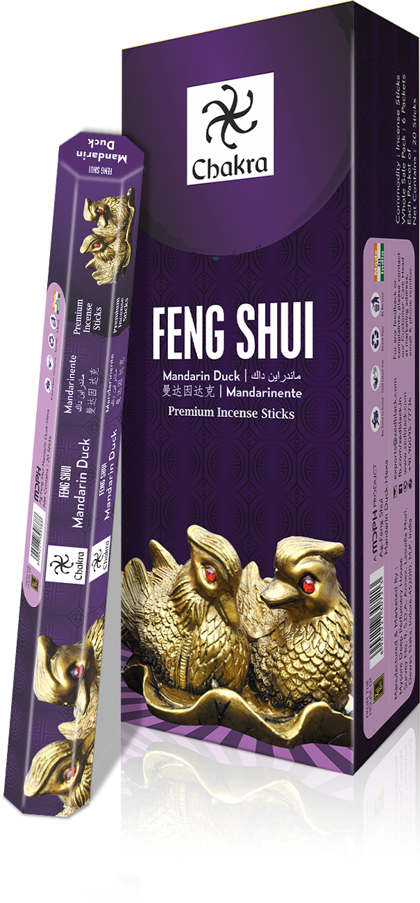 Zed Black Chakra Feng Shui- Mandarin Duck World of Incense Australia New Age Products Incense Sticks