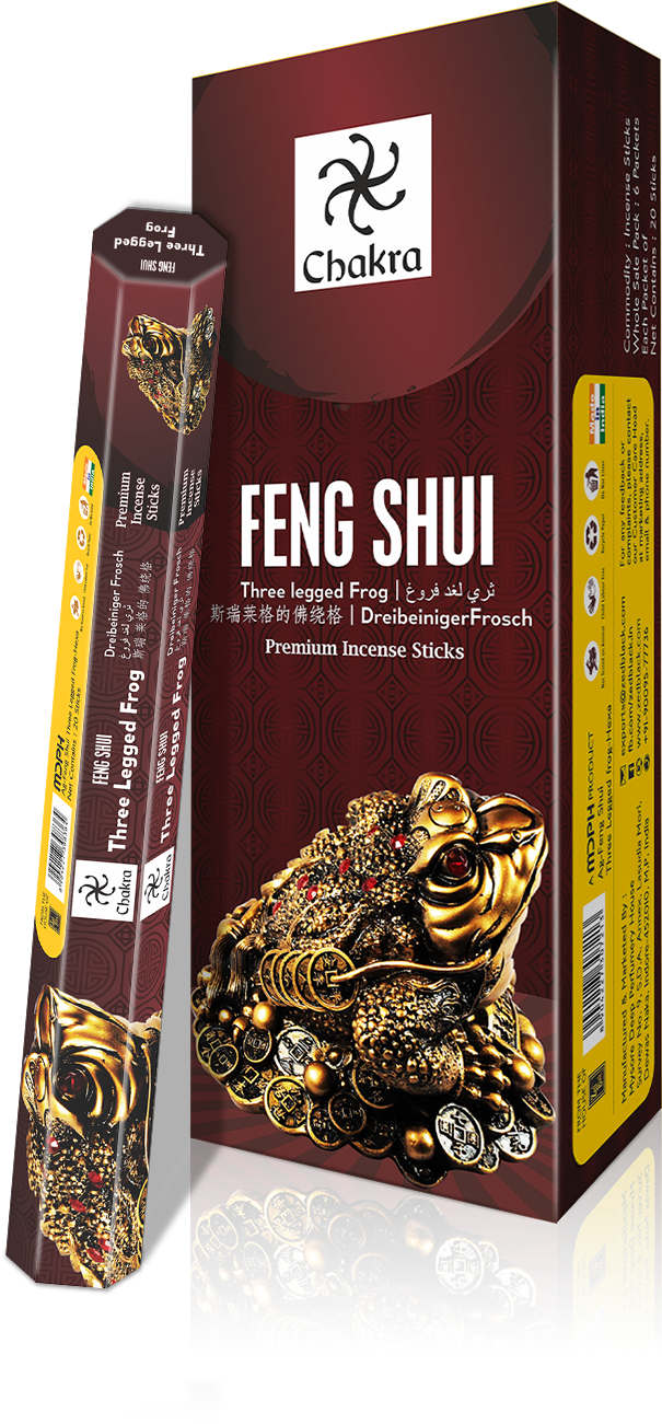 Zed Black Chakra Feng Shui- Three Legged Frog World of Incense Australia New Age Products Incense Sticks
