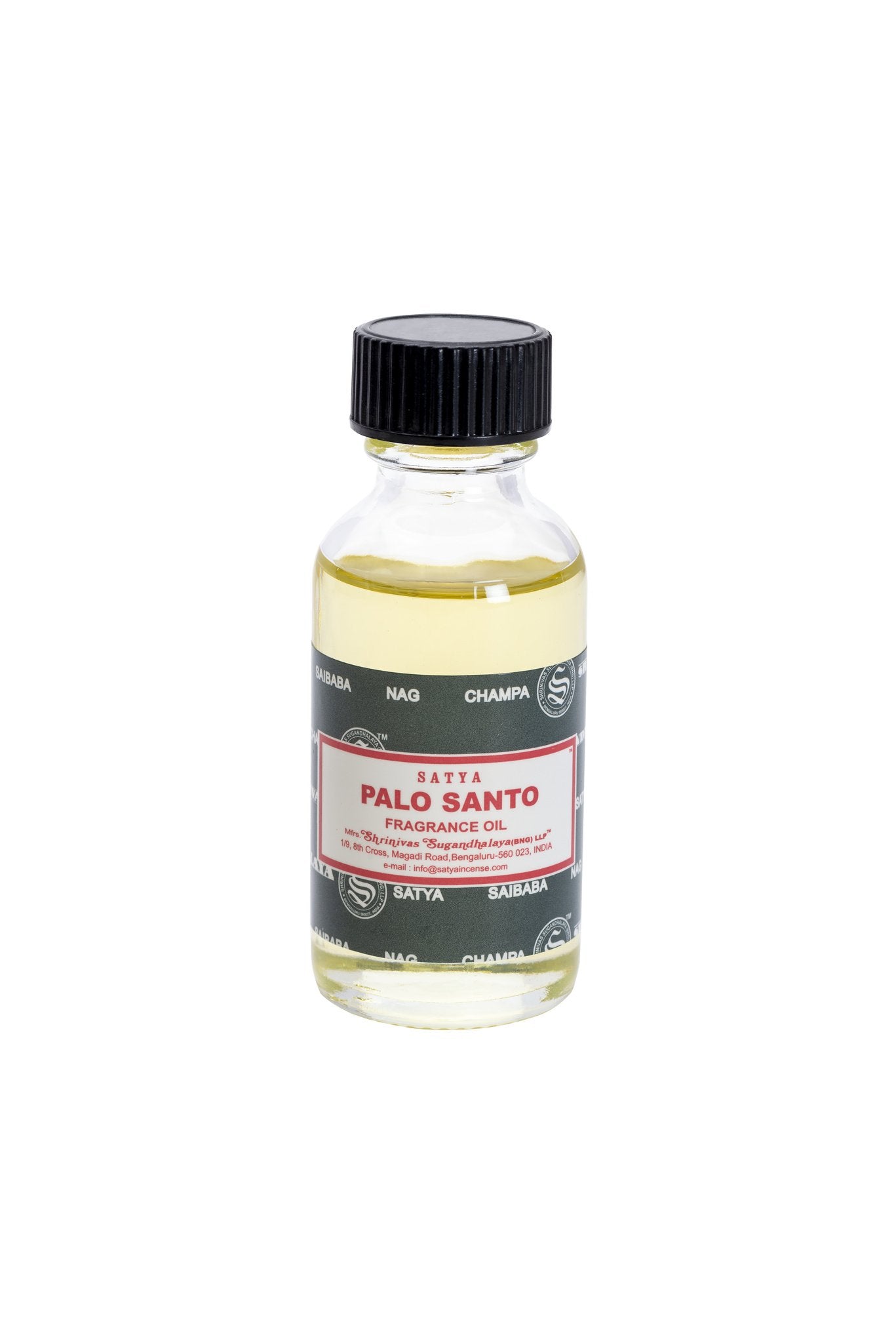 Satya Palo Santo Fragrance Oil 30ml World of Incense Australia New Age Products Incense Sticks